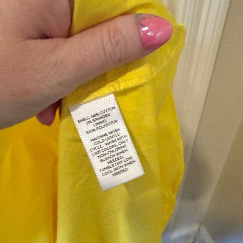 Prabal Gurung for JC Penny yellow tiered halter maxi dress, size 18 - Picture 7 of 10